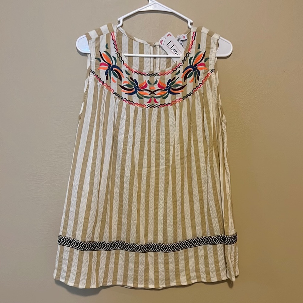 L Love Linen tank